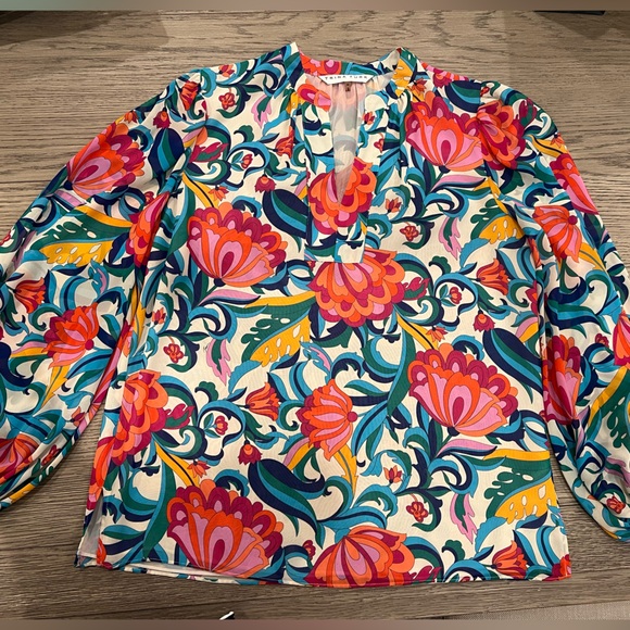 Trina Turk Tops - Trina Turk Multicolor Floral Blouse